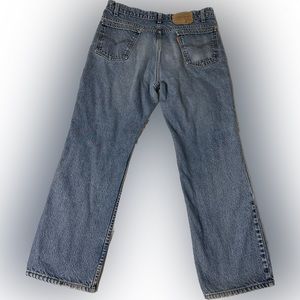 Vintage Men’s Levi’s 517 Orange Tab Jeans 35 x 30